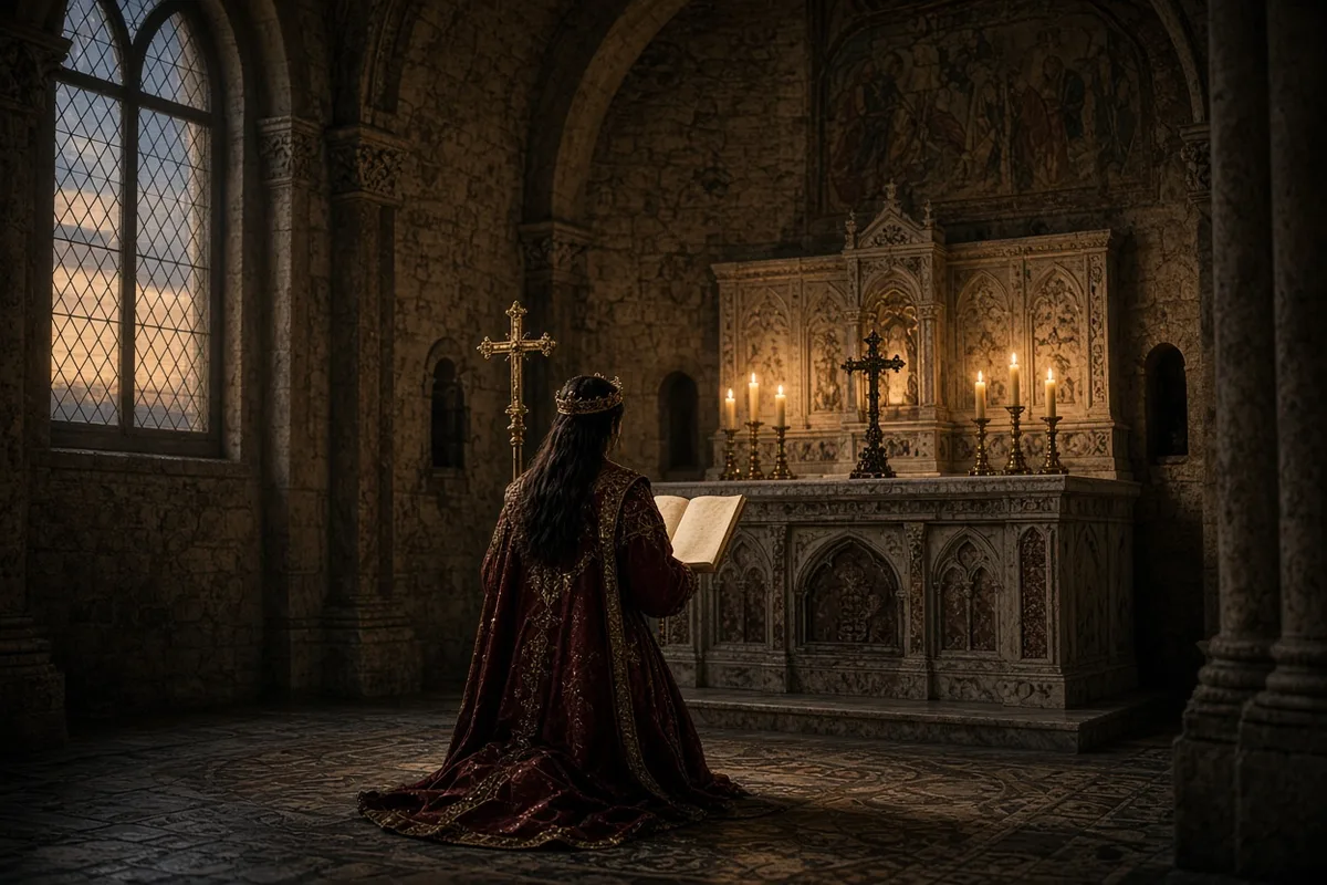 Queen Theodolinda practiced Nicene Christianity while married to the Arian Lombard king Agilulf in early seventh-century Italy.