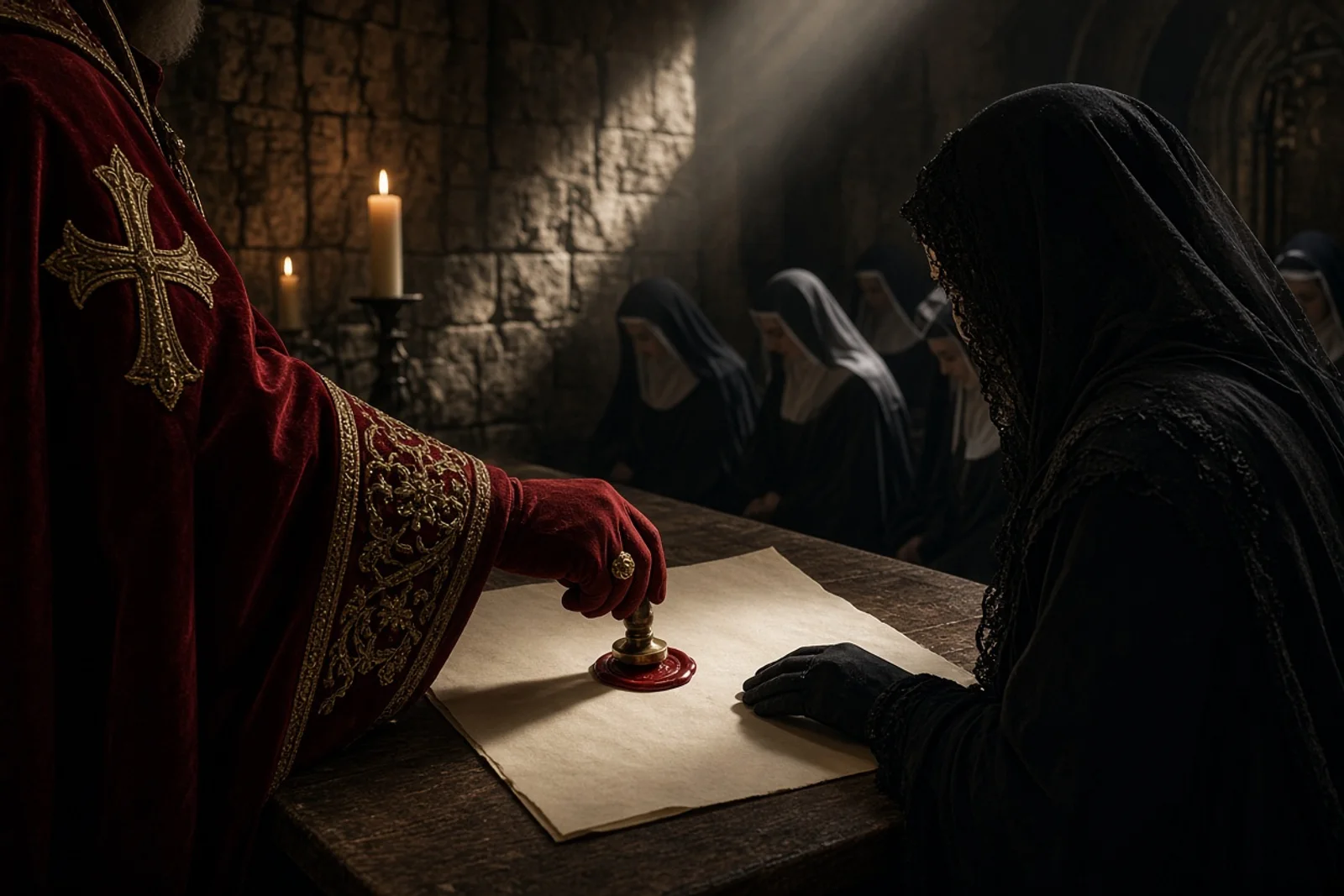 St. Francis de Sales and Jane de Chantal Found Visitation