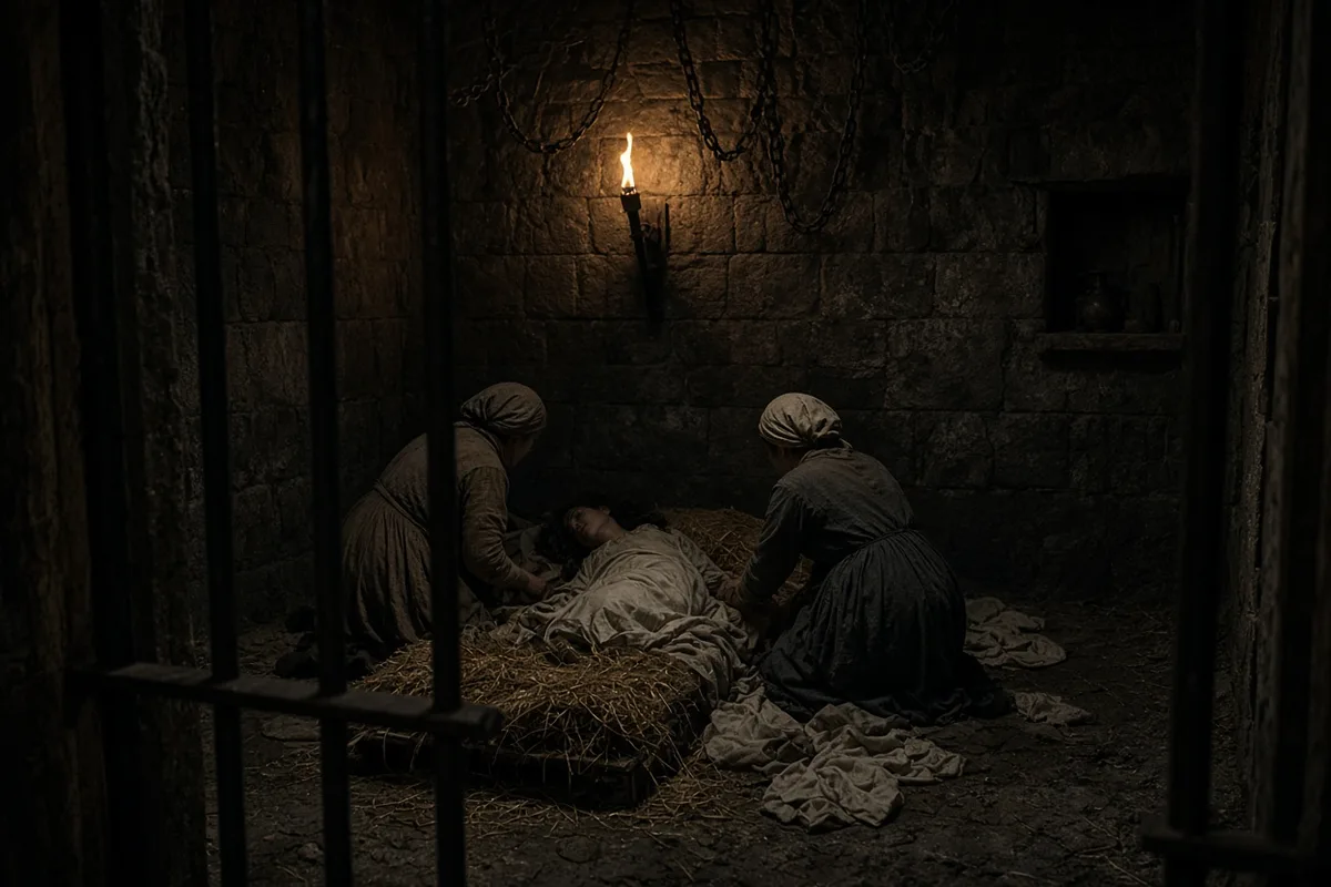 Felicity gave birth to a daughter in prison days before her execution.