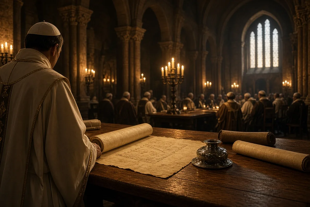 Pope Eugenius III examined the Scivias at the Synod of Trier in 1147.