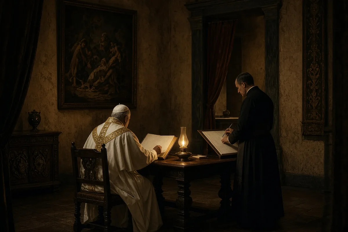 The Pope personally reviewed the visionary writings contained in Scivias.