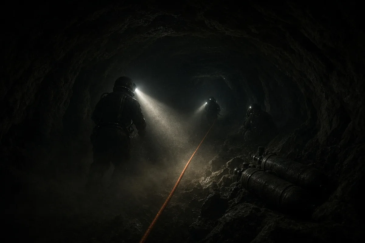 International teams of cave divers began systematic searches of the submerged passages in the days after the group went missing.