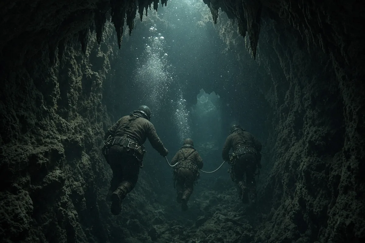 All twelve boys and the coach were guided out through the flooded cave sections between July 8 and July 10, 2018.