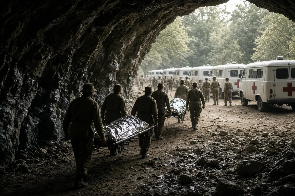 The entire group was successfully rescued after seventeen days inside the cave despite the loss of one rescuer.