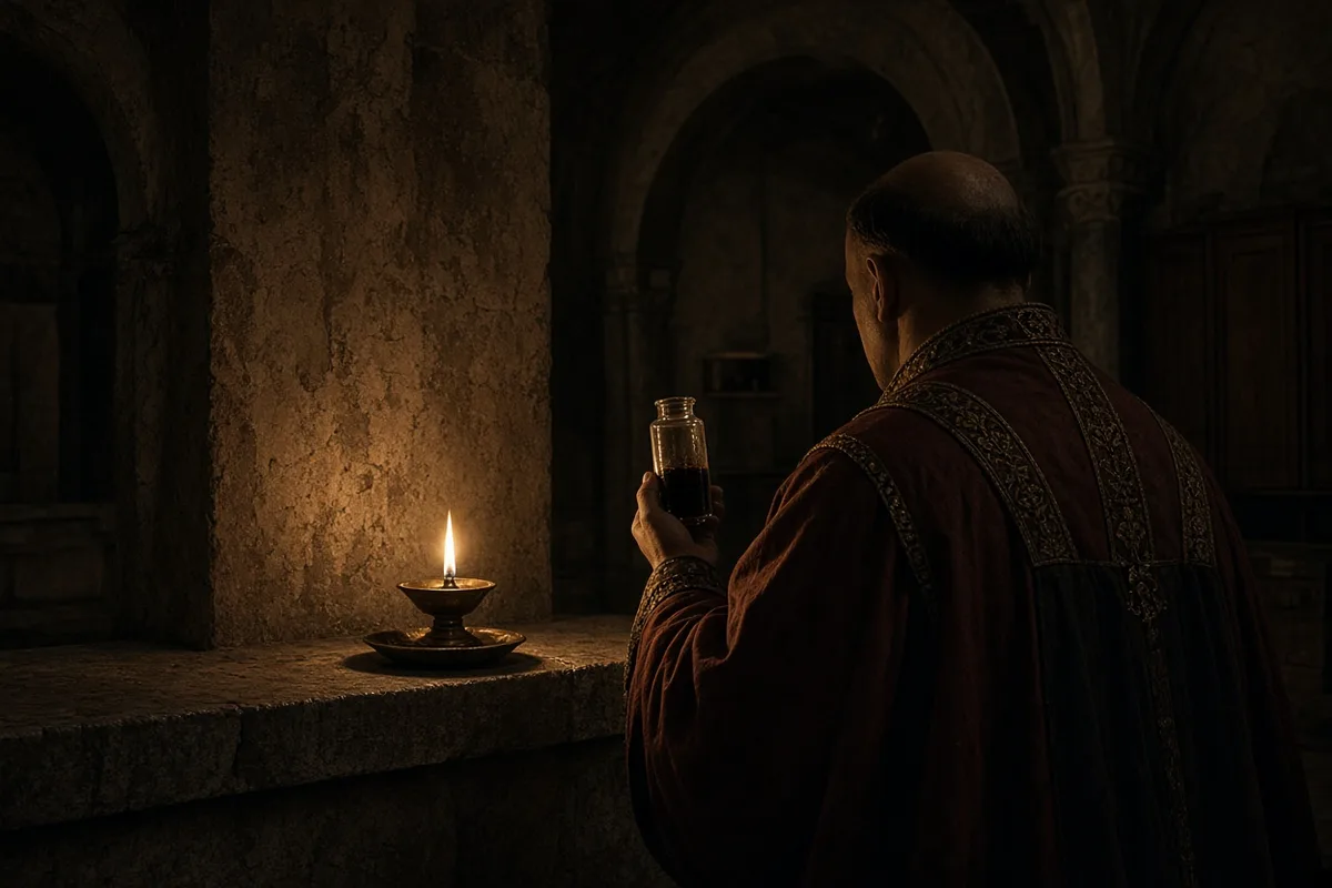 The first documented liquefaction of St. Januarius's dried blood was recorded by clergy in Naples Cathedral in 1389.