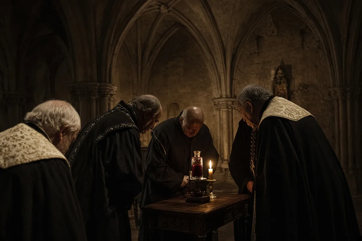 Multiple clergy witnesses have documented the blood's change from solid to flowing liquid during the annual ceremony since 1389.