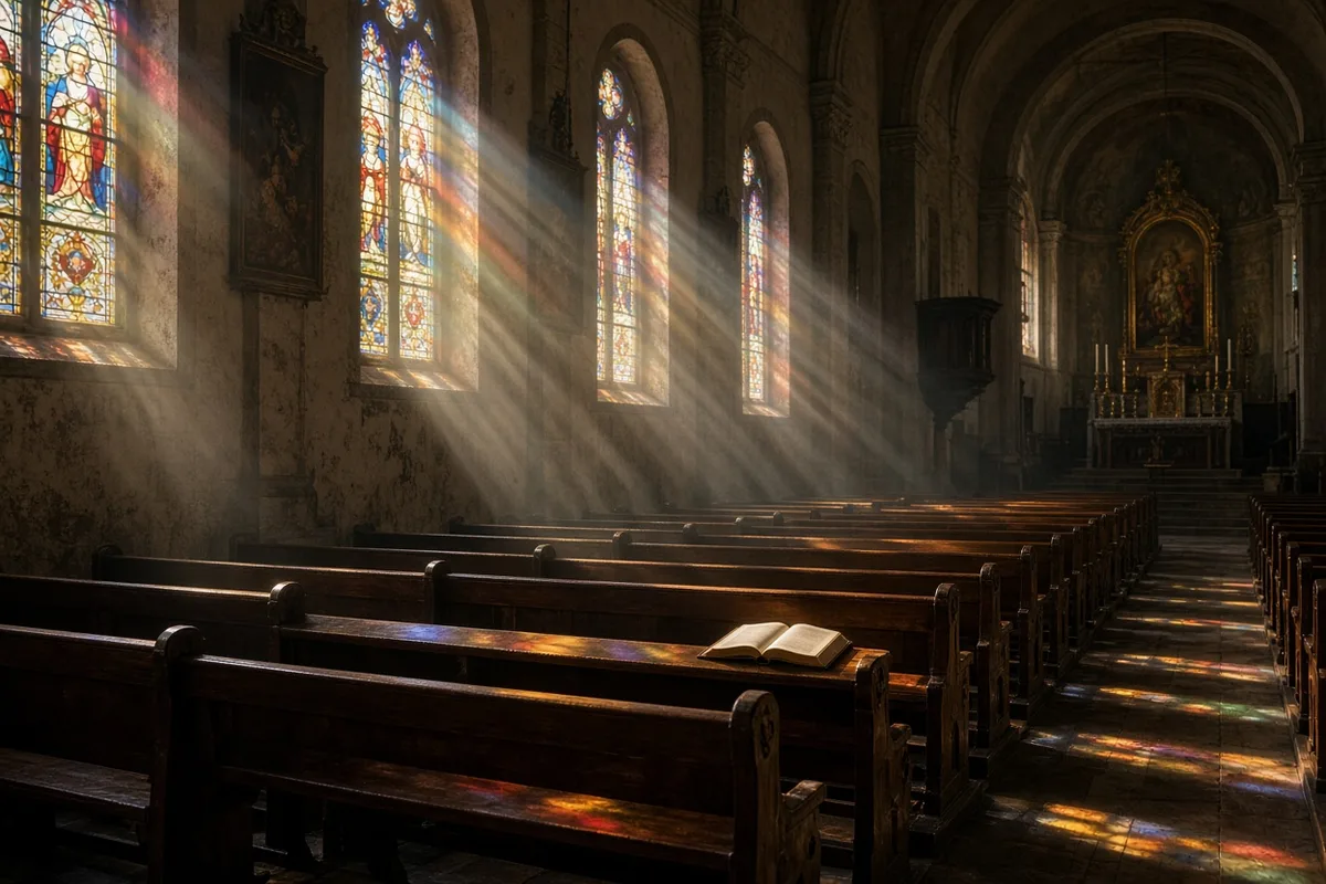 She began attending Catholic Mass to test the claims she had encountered in her reading.