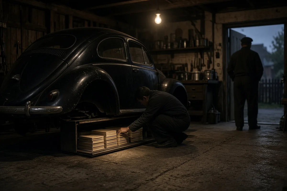 Brother Andrew modified his car to conceal Bibles for transport across closed borders.