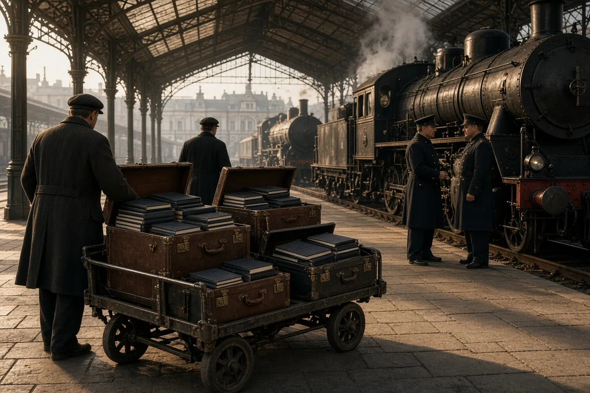 Alternative transport methods such as trains were employed to move scriptures into restricted areas.