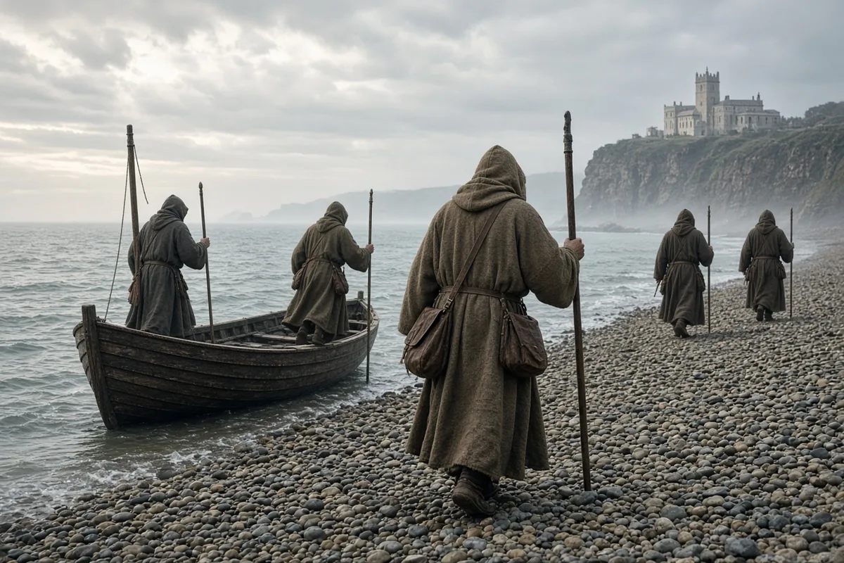 Pope Gregory dispatched Augustine and a band of monks to convert the Anglo-Saxons in 597.
