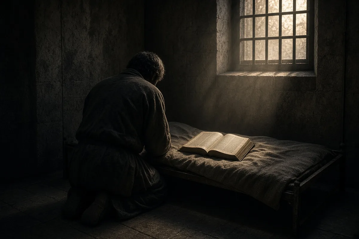 Cleaver recounted moments of reflection and prayer prompted by his reading of Scripture in 1976.