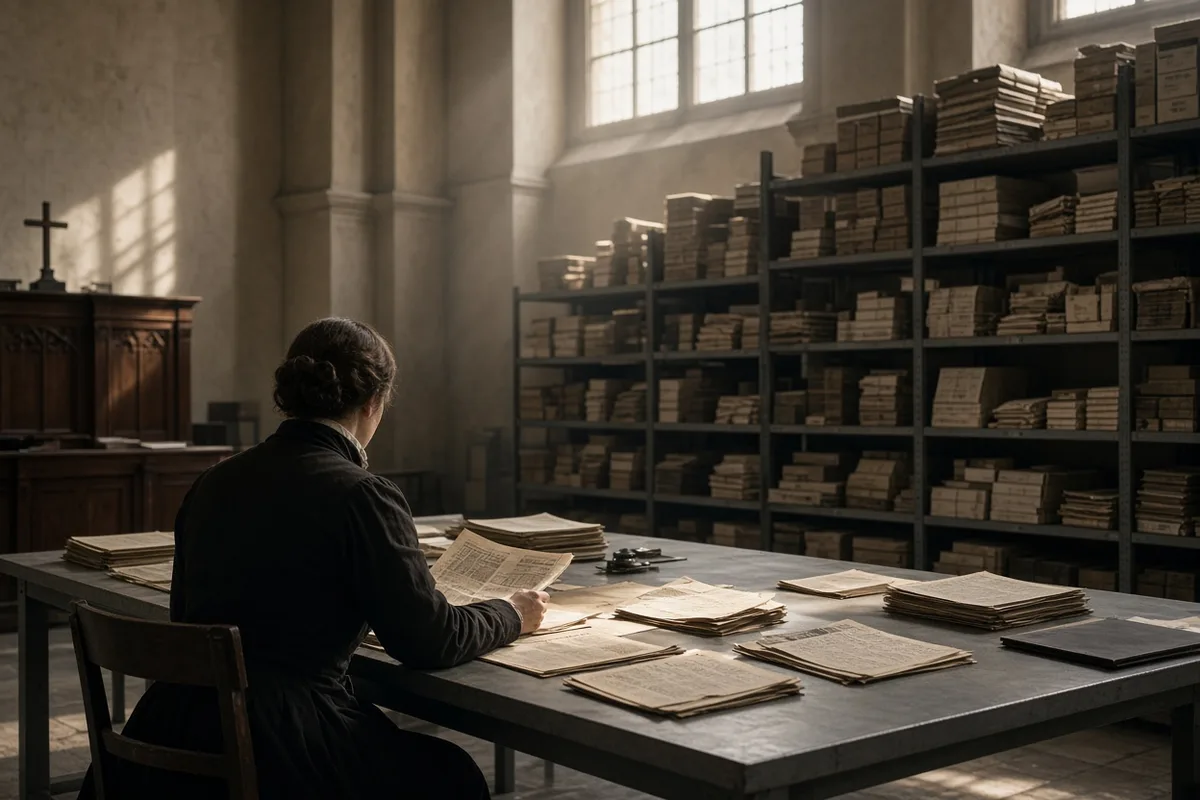 His journalistic approach included verifying eyewitness accounts and early Christian writings from the first century.