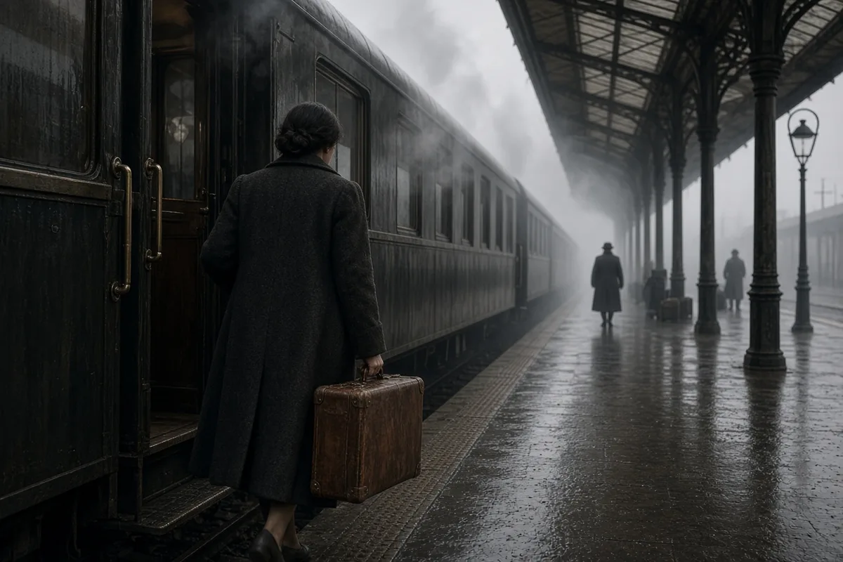 Marie Lemarchand arrived by train at Lourdes in 1946 seeking relief from her condition.