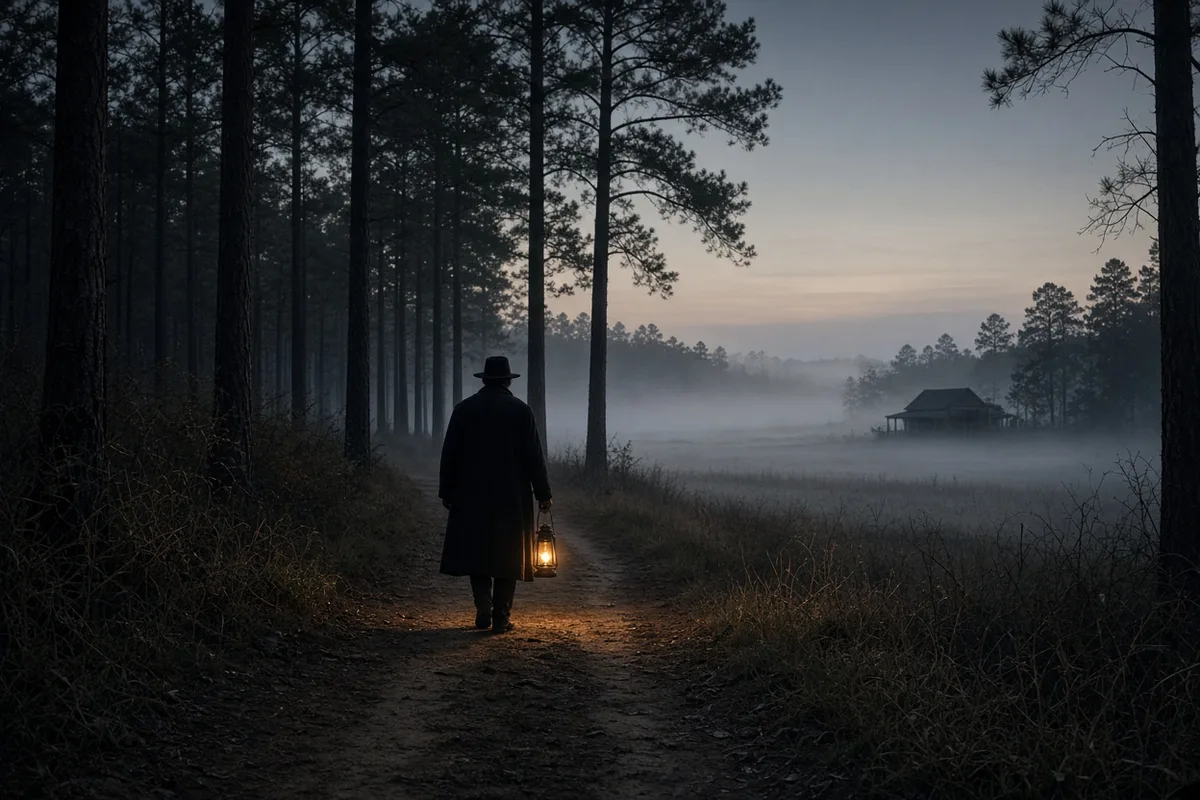 Every morning at four o'clock, George Washington Carver walked alone through the woods to pray before beginning his work.