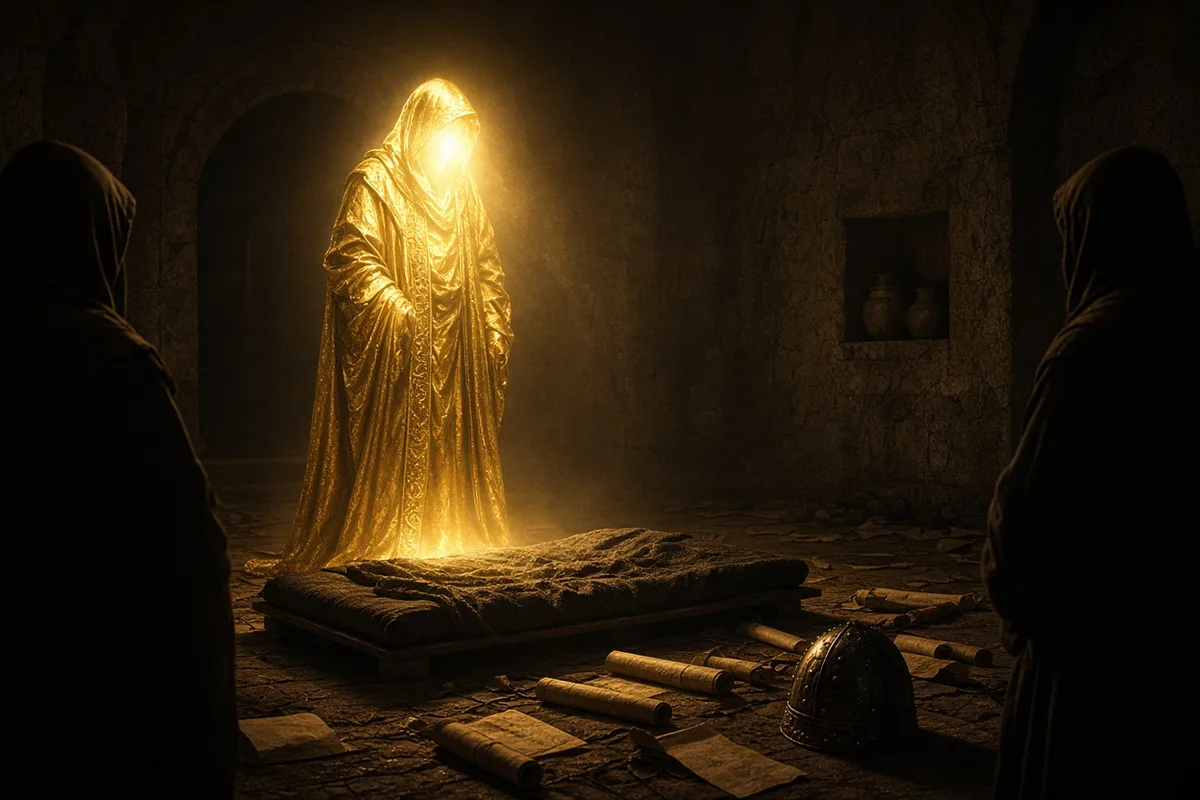 Martin saw Christ in a vision wearing the cloak he had given away.