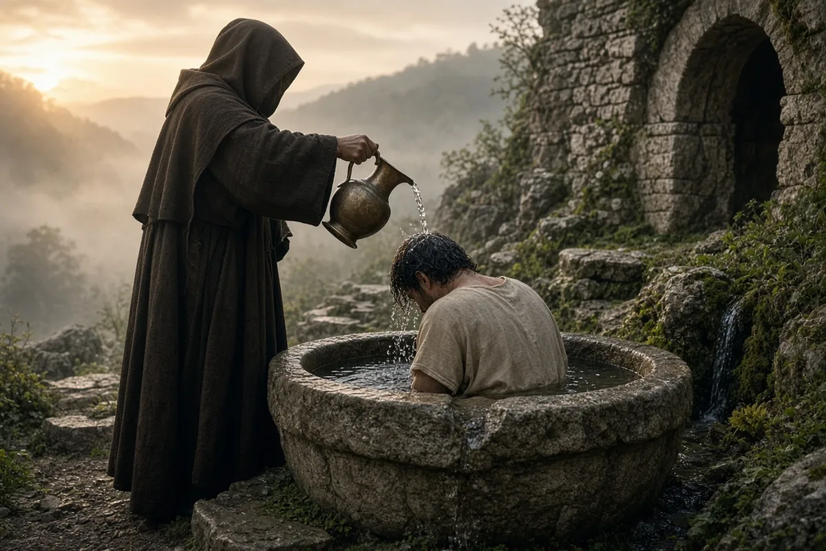 The vision prompted Martin's baptism.