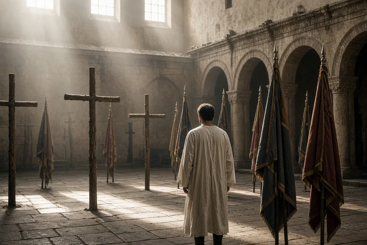 Martin left military service following his baptism in 336.