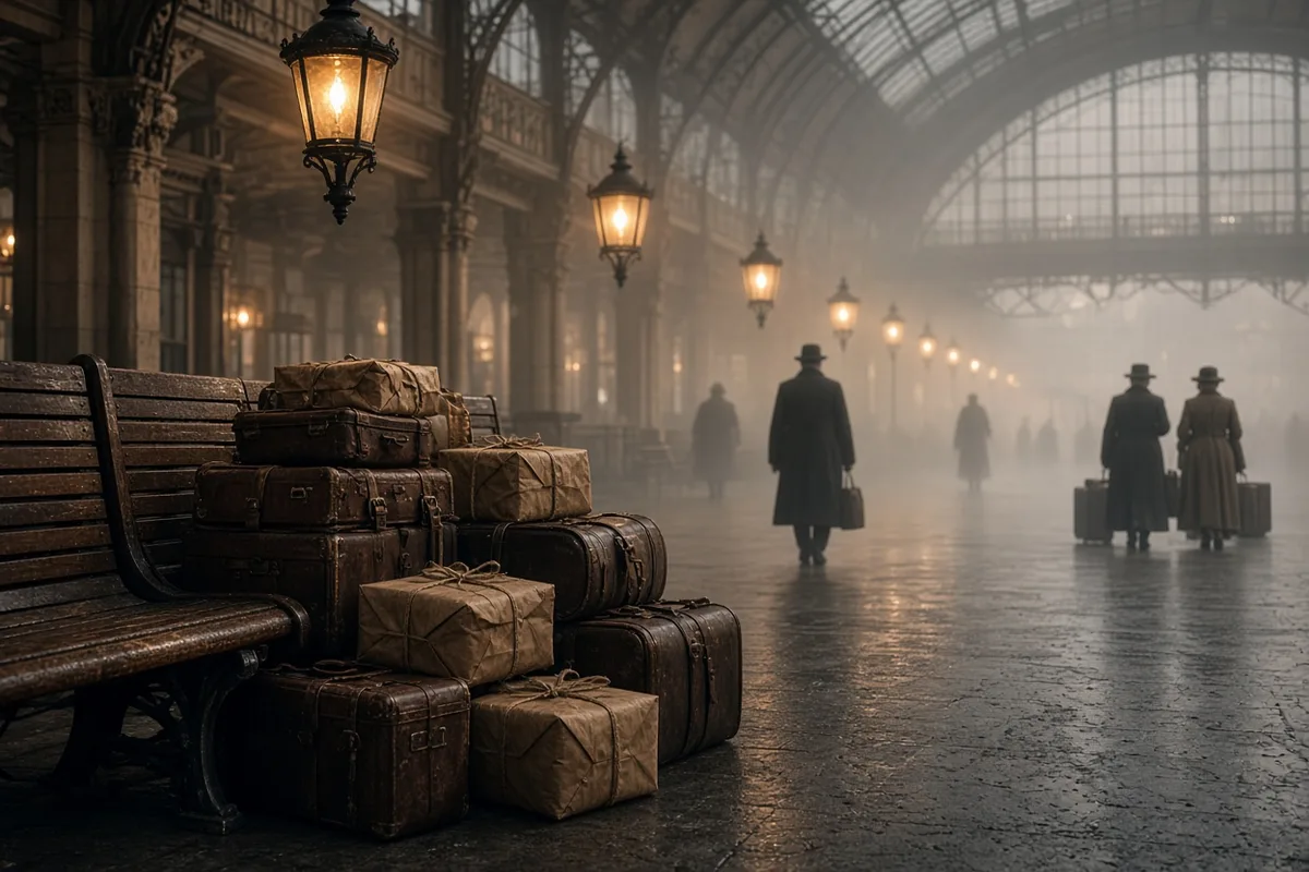 Trains carried the children from Prague to ports for the journey to Britain before borders closed.