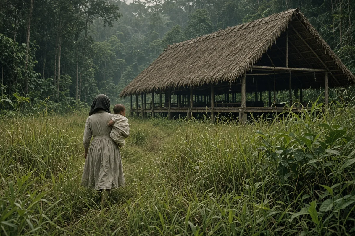 Elisabeth Elliot chose to stay in Ecuador with her infant daughter Valerie rather than return home after her husband's death.
