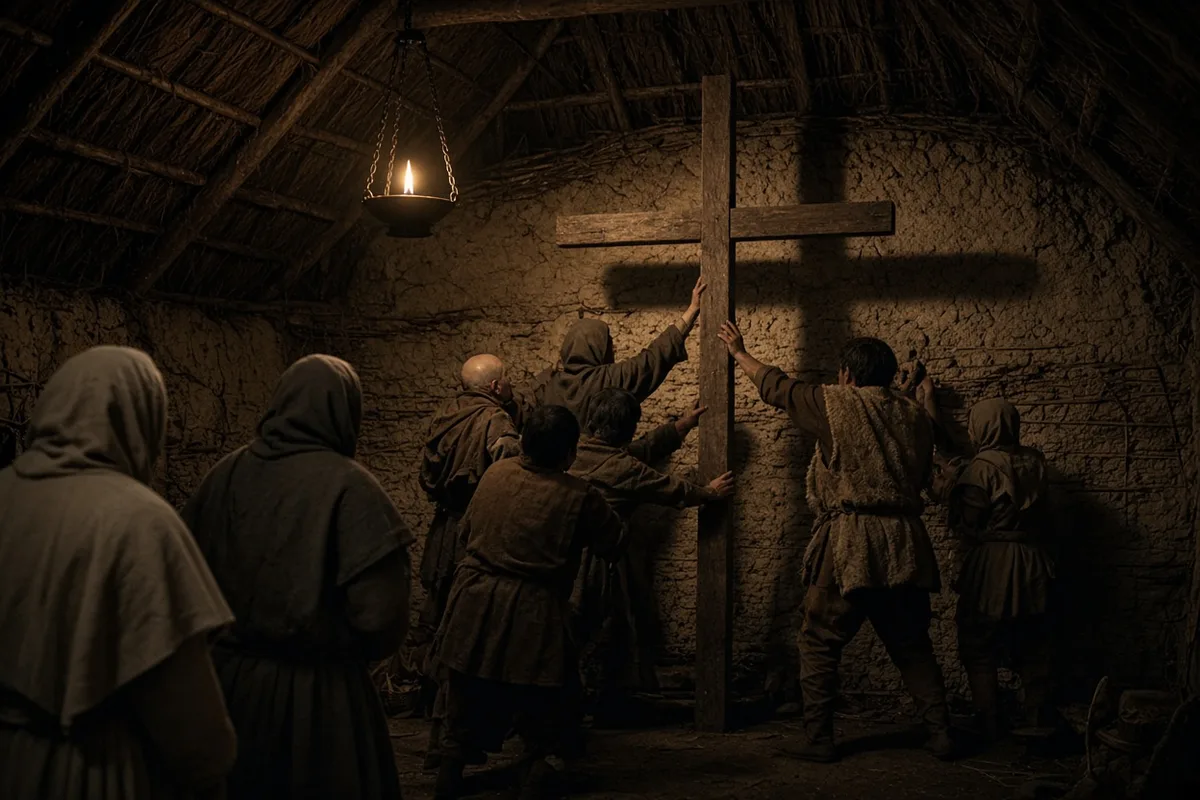 Aidan’s relational method led many Northumbrians to accept Christianity.