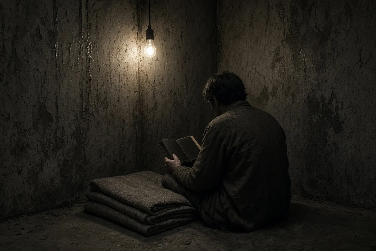 Solzhenitsyn began reading the smuggled Gospel during his final months of imprisonment.