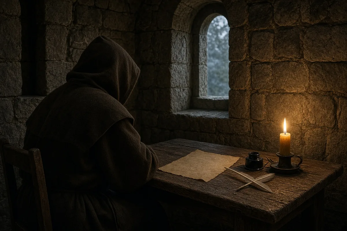 Around 1132 Abelard began his first surviving letter to Heloise from his monastic exile in Brittany.