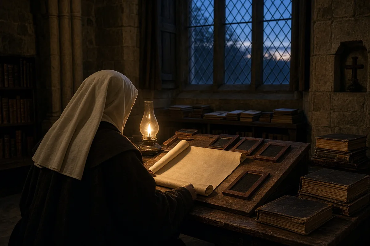Heloise read Abelard’s account of his sufferings and replied with her own recollections of their past.