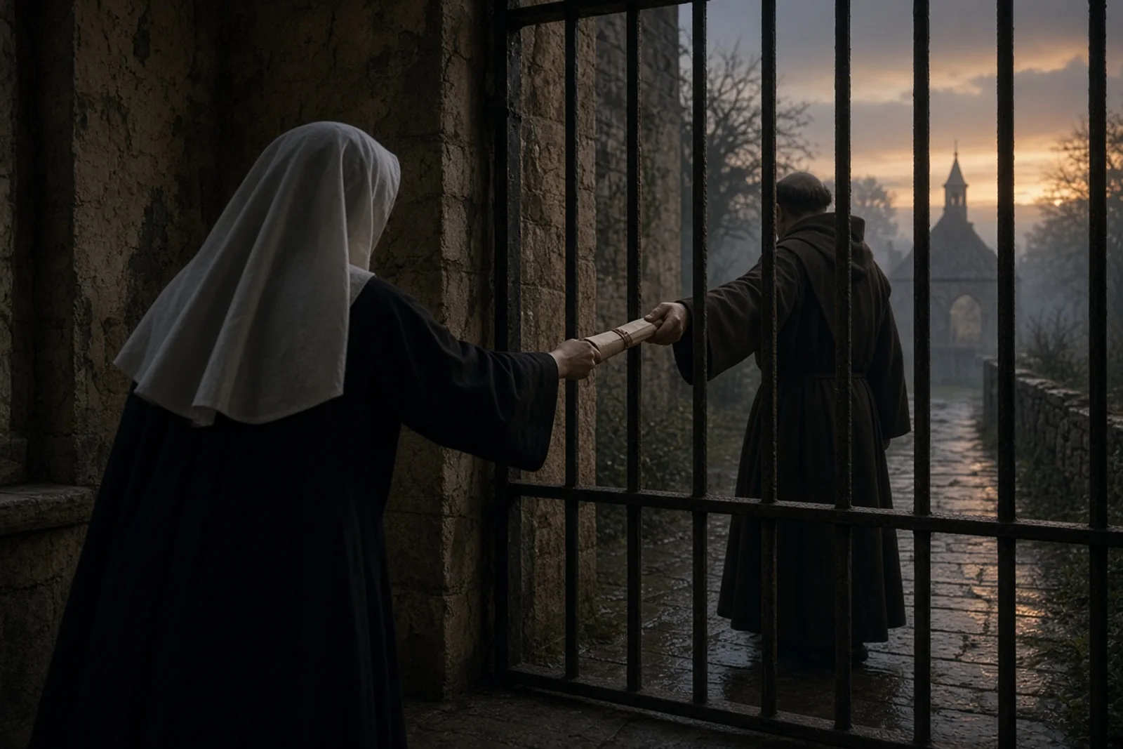 Peter Abelard and Heloise Reconcile Through Letters