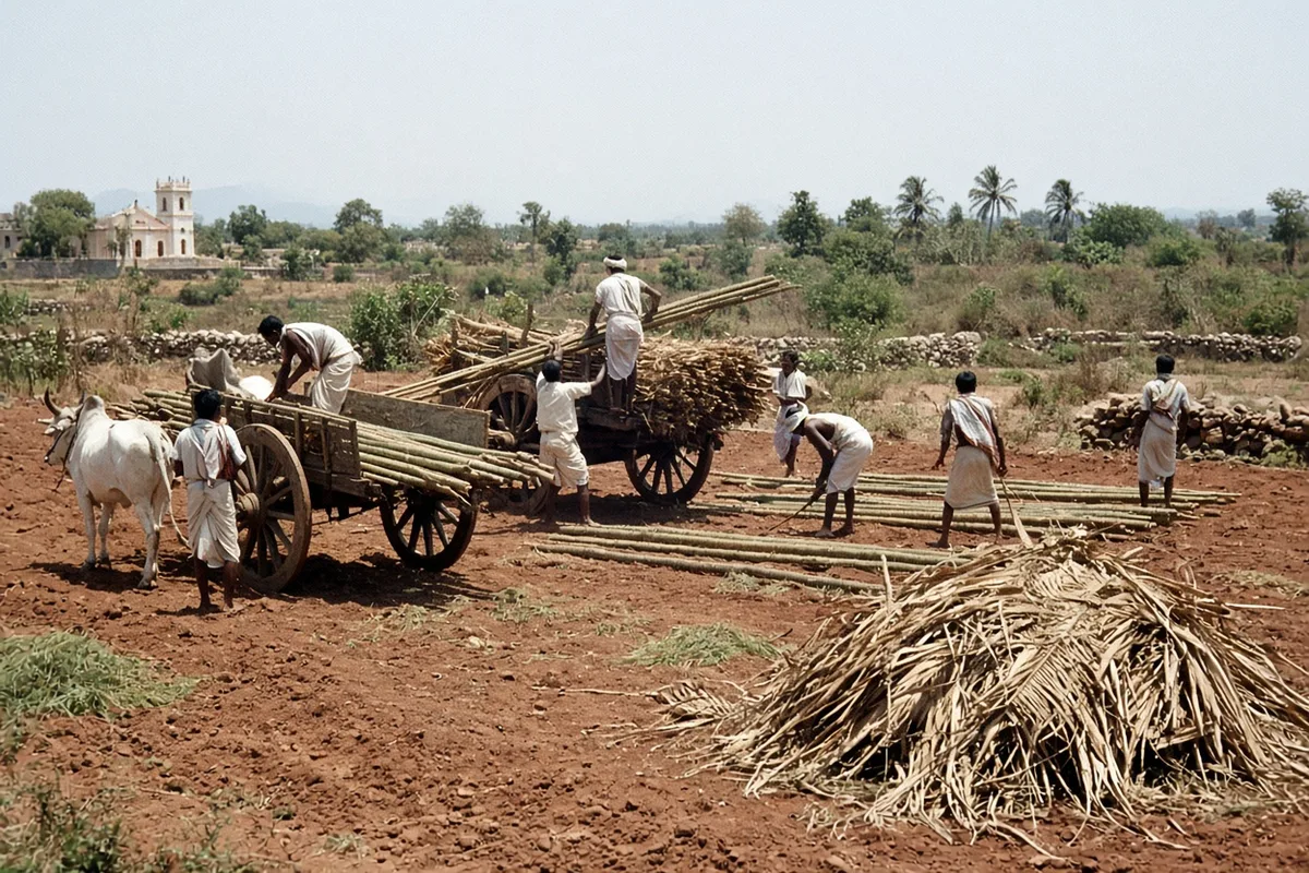 Residents of a small town near Vellore began by transporting local building materials to establish homes for the leprosy sufferers.