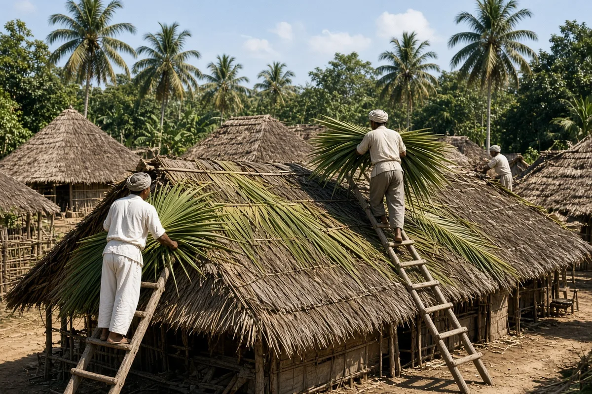 Maintenance of the homes formed part of the sustained care provided by the adopting village.