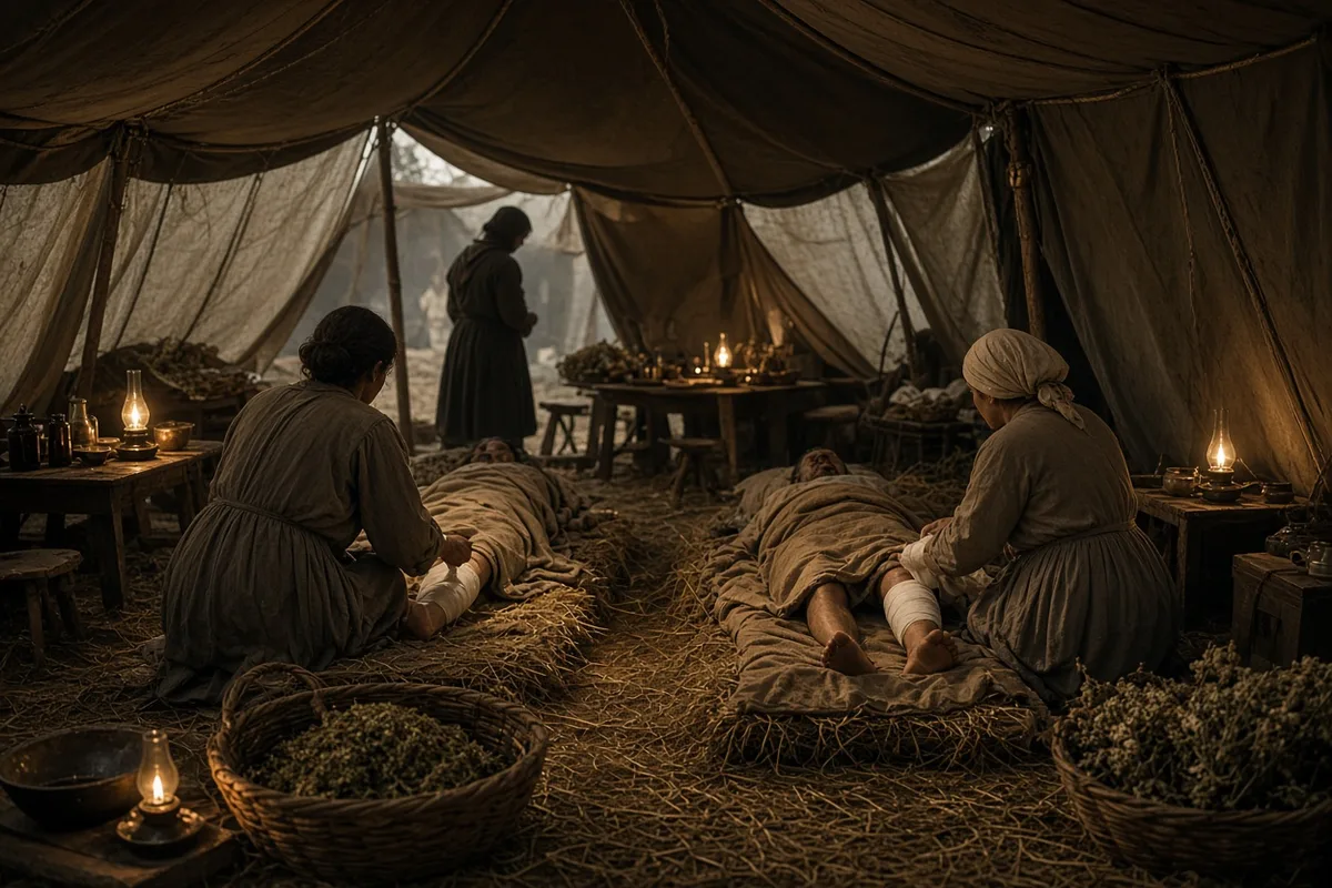 Louis personally ensured medical care for the ill during the ransom negotiations in 1250.