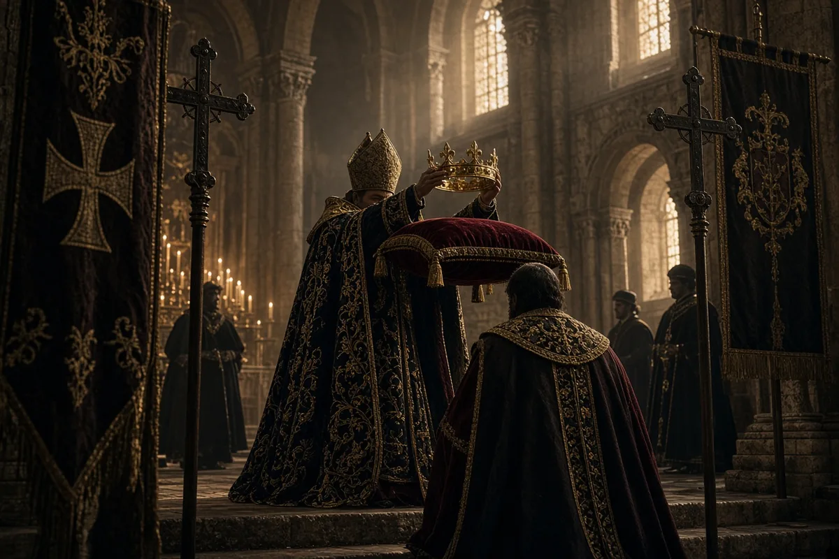Stephen was crowned king of Hungary in the year 1000.