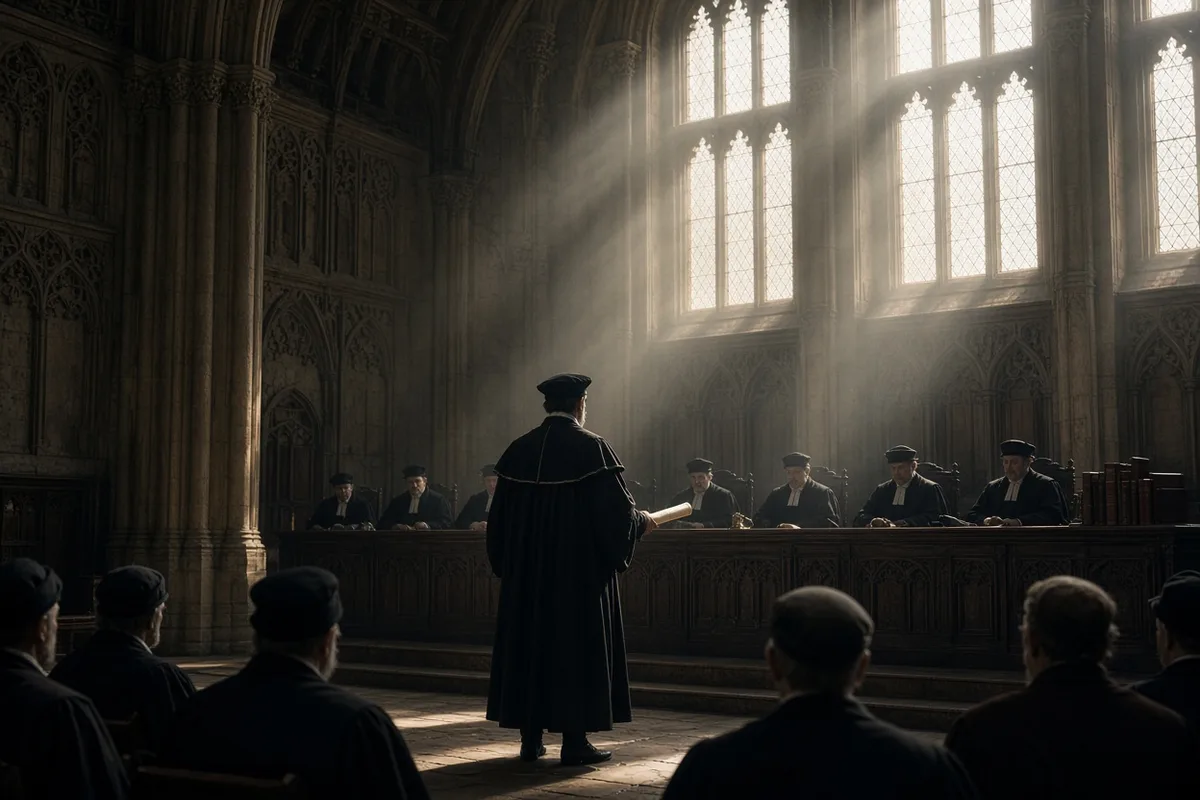 More was tried for treason at Westminster Hall in July 1535 for refusing the oath.