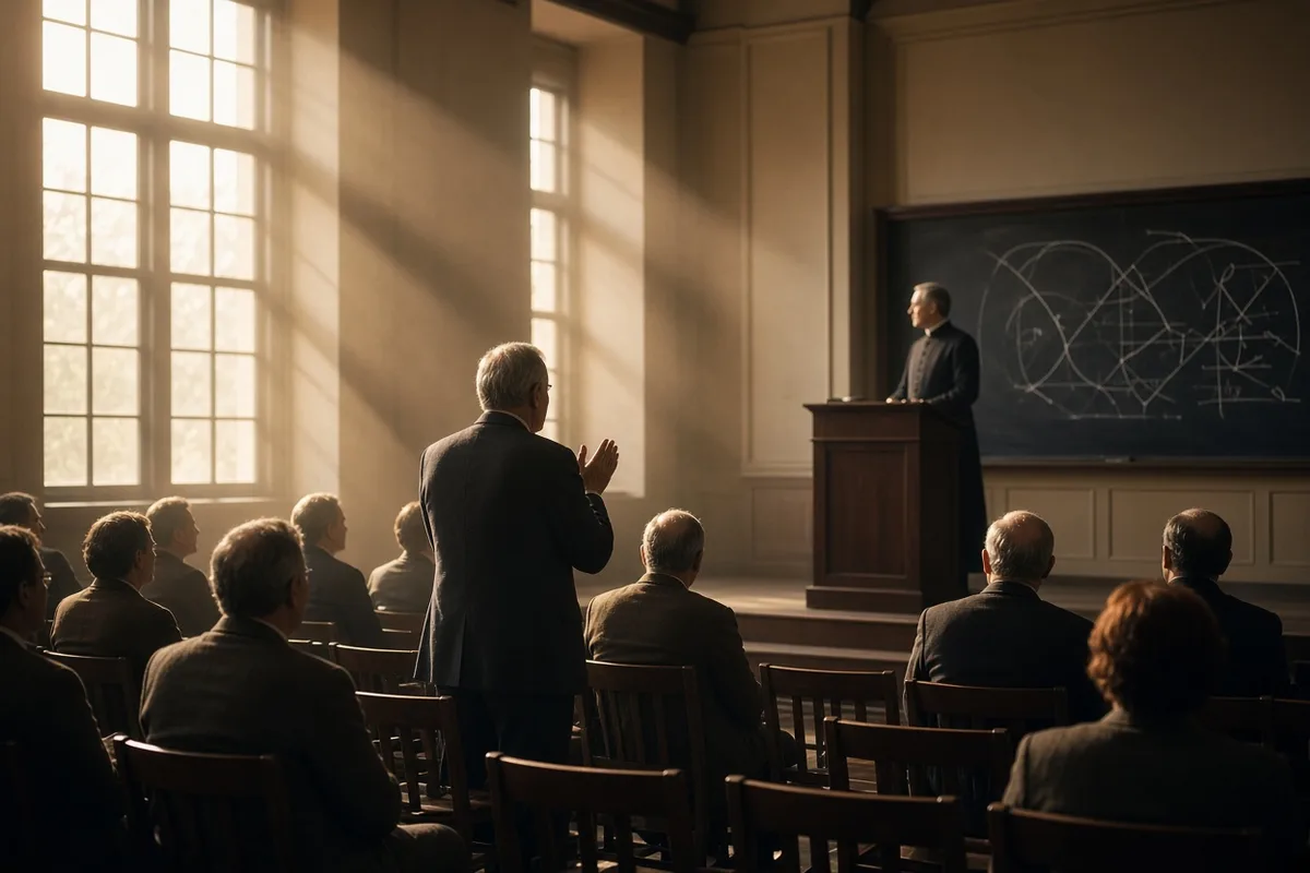 Einstein publicly praised Lemaître's theory at a 1933 seminar, calling it the most beautiful explanation of creation he had heard.