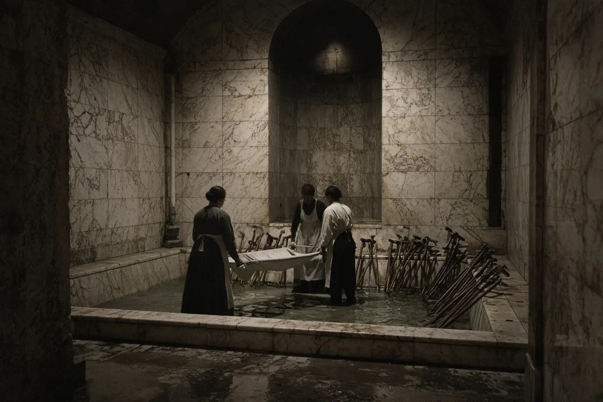 Gabriel Gargam was immersed in the waters of the Lourdes baths on 20 August 1901.
