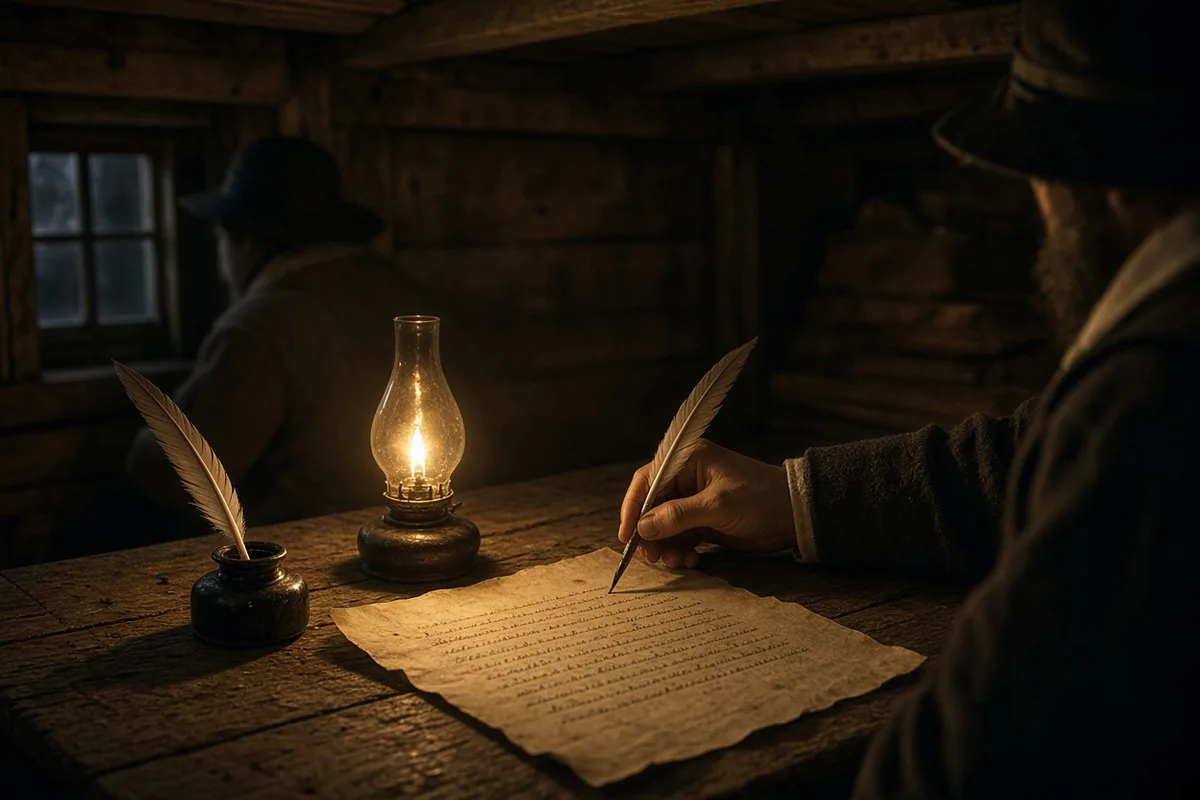 The Mayflower Compact established rules for just and peaceful self-governance among the settlers.