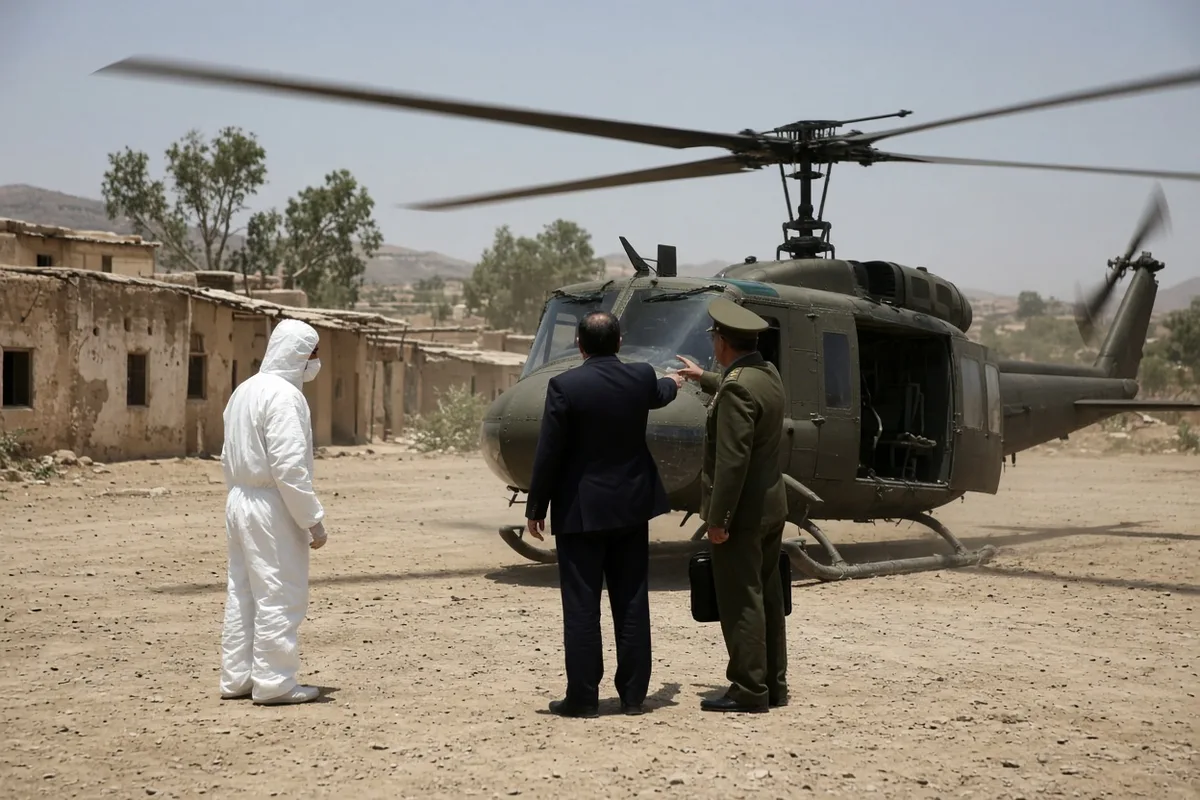 Dr. Komba refused evacuation from the Ebola-stricken village.