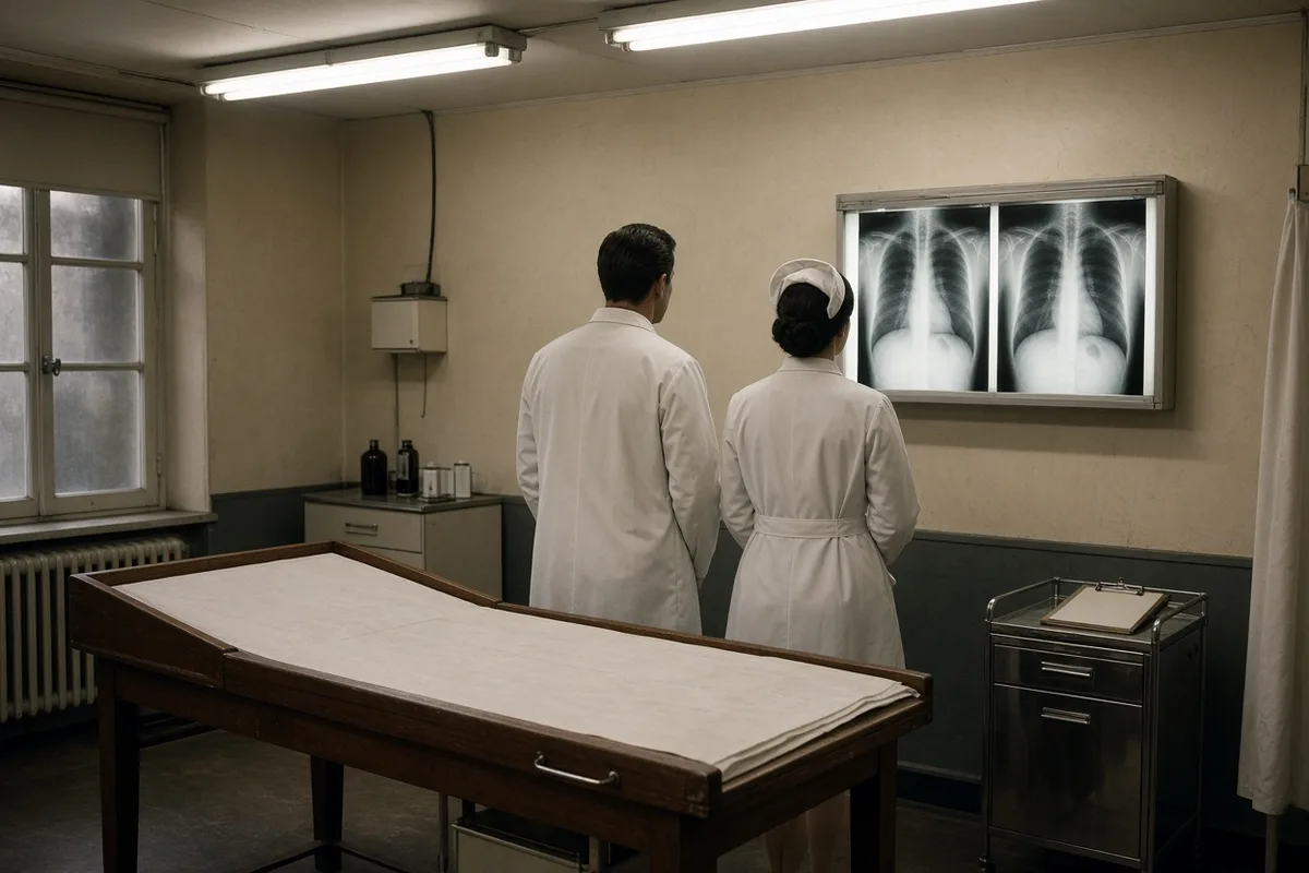 Medical imaging confirmed the disappearance of the osteosarcoma after the pilgrimage.