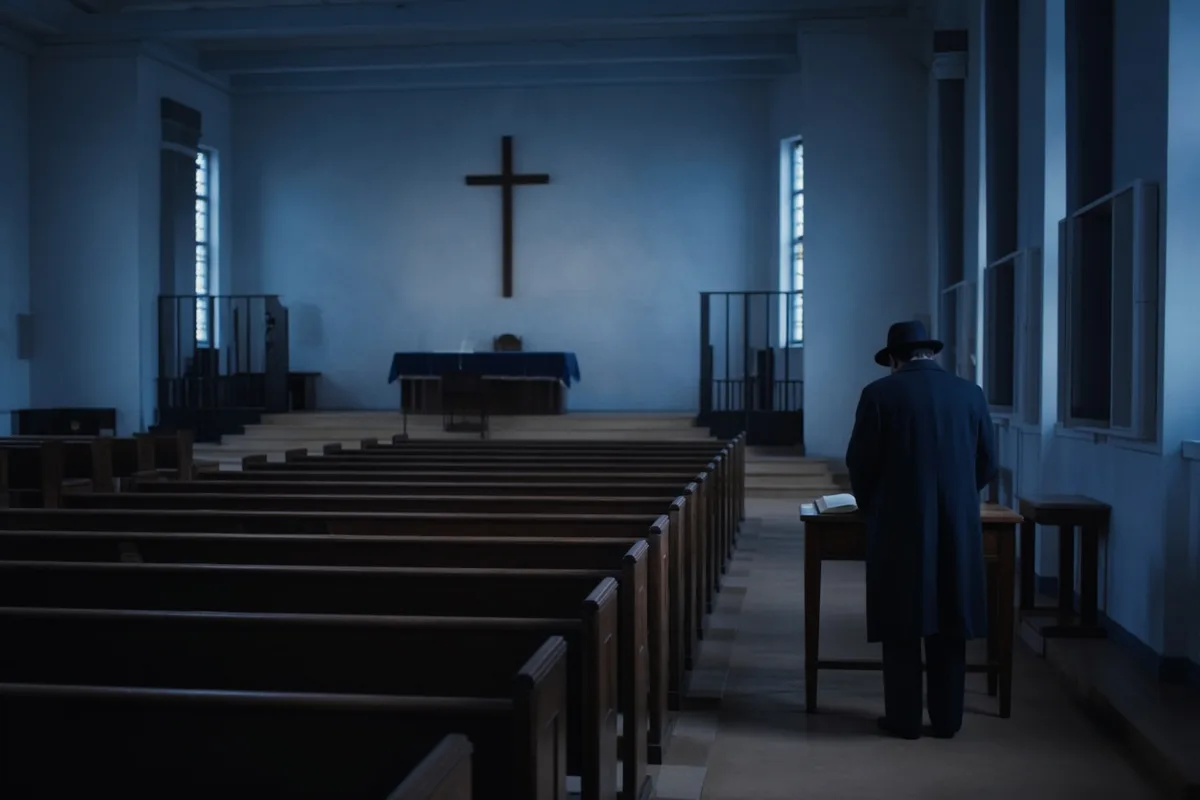 Strobel attended services and observed Christian communities as part of his journalistic inquiry into faith.