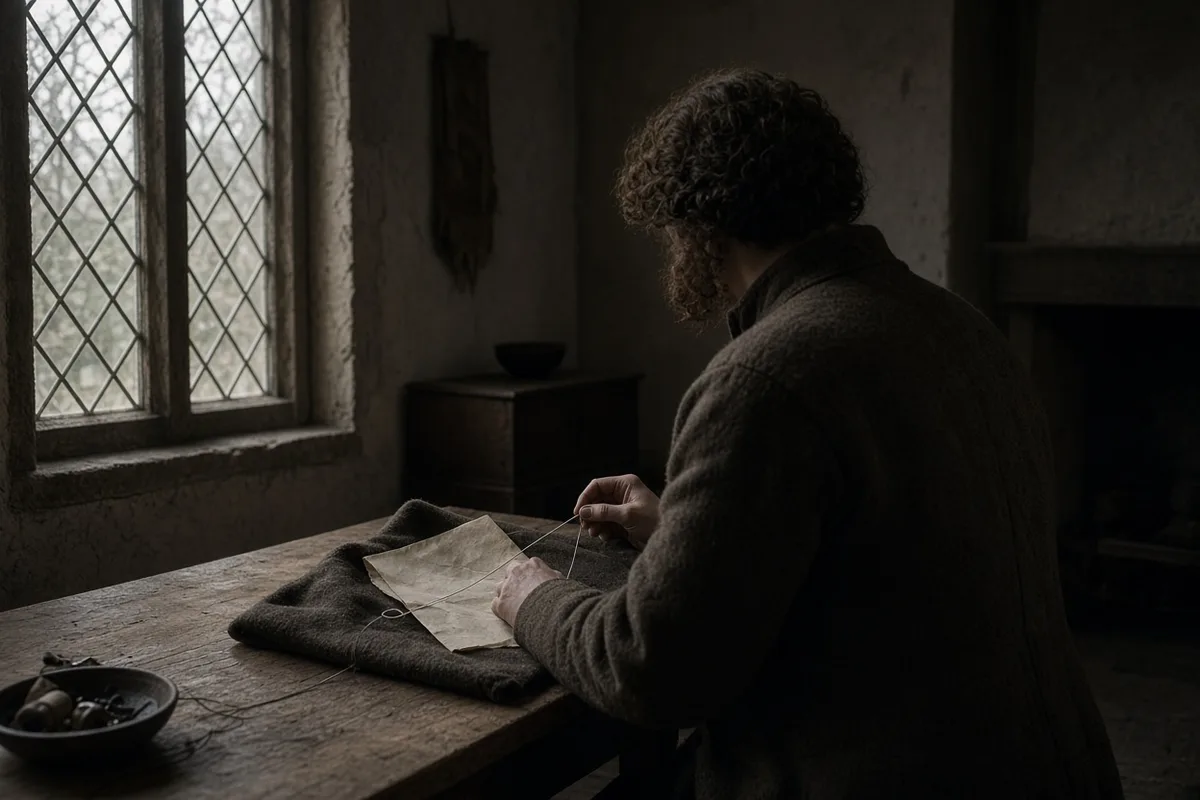Pascal concealed the Memorial by sewing it inside his coat, where it stayed undiscovered for years.