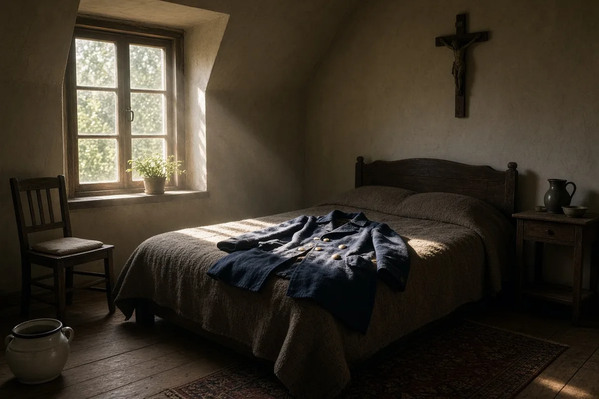 After Pascal's death in 1662 the Memorial was found sewn into his clothing by his family.