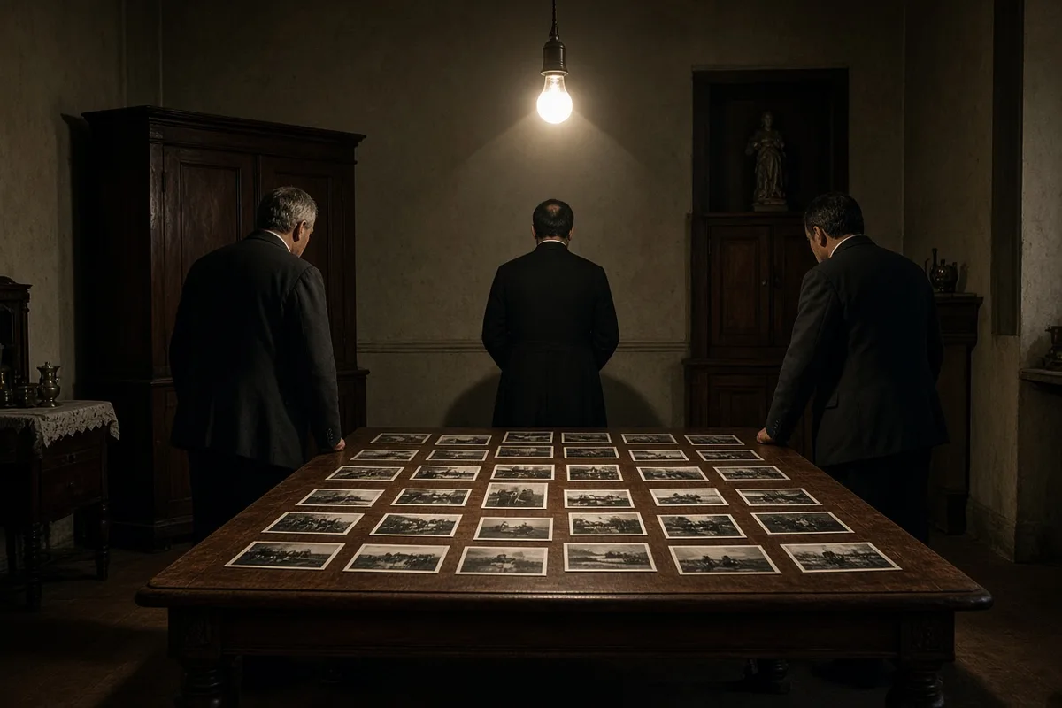 Photographs were taken and examined as part of the official parish inquiry.