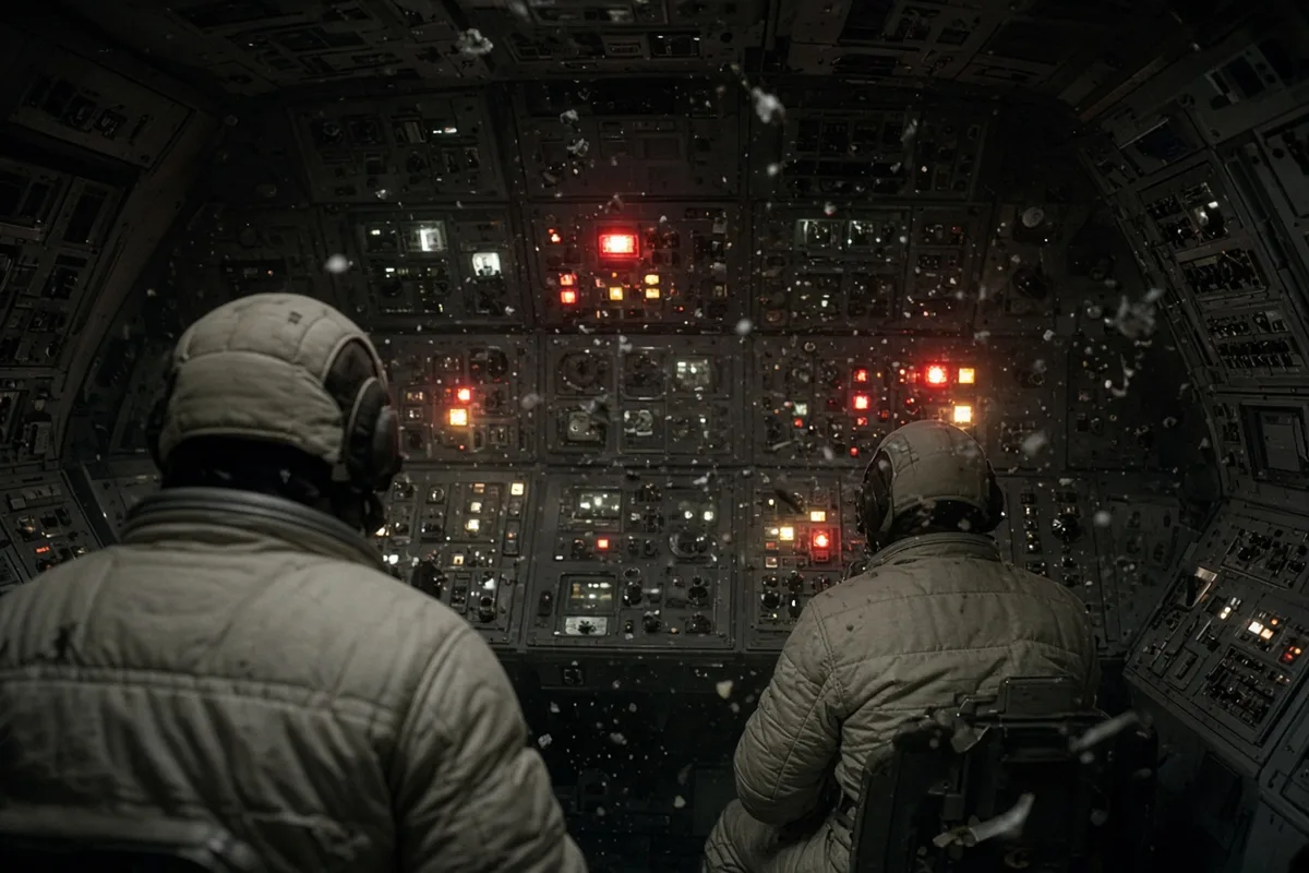 At 55 hours, 54 minutes into the mission, an oxygen tank ruptured aboard Apollo 13, prompting Jack Swigert's radio call: 'Houston, we've had a problem.'