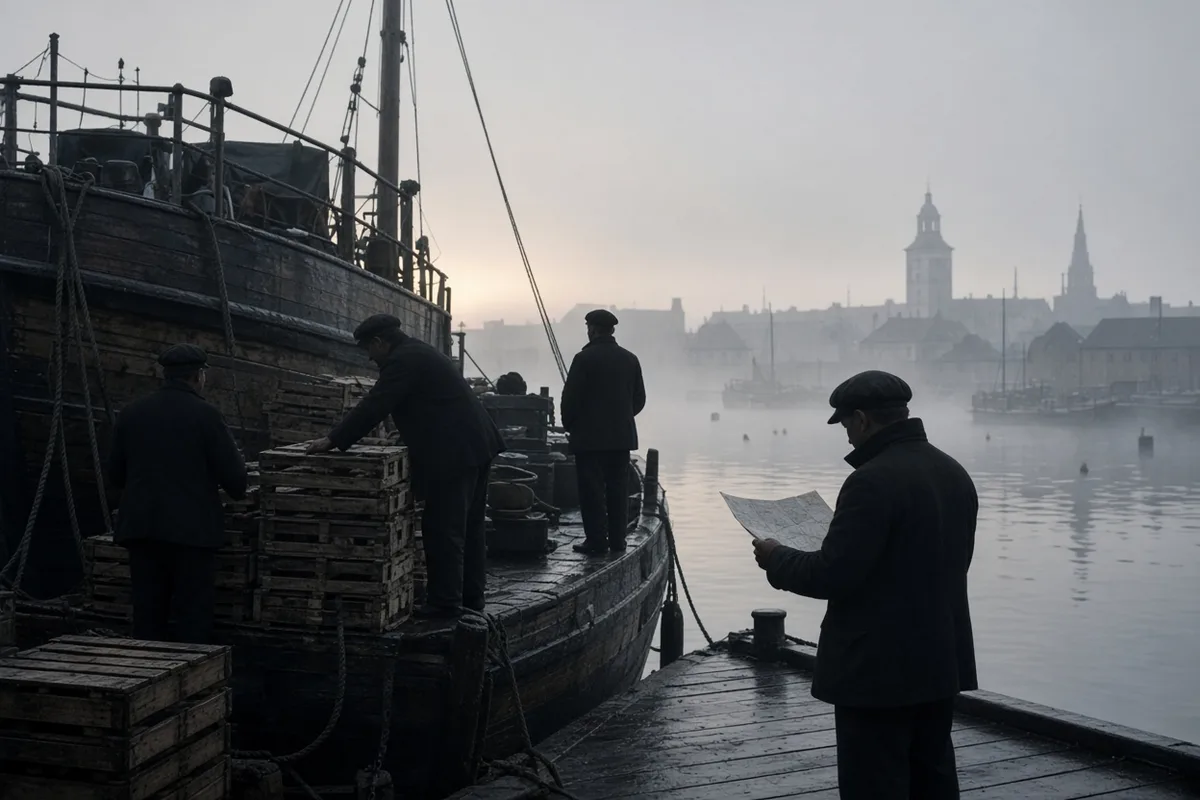 Danish fishermen prepared their vessels in occupied ports to ferry Jewish refugees across the Øresund strait to safety in Sweden.