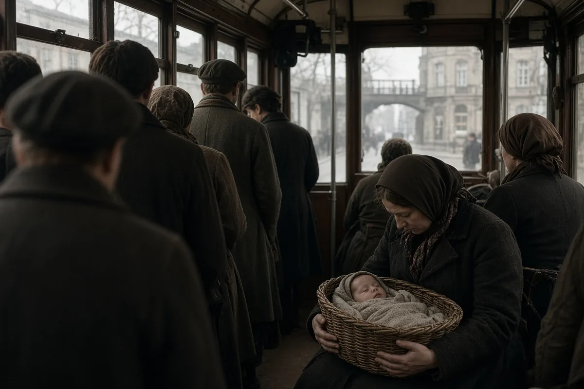 Everyday transport routes were used to carry children out of the ghetto undetected.