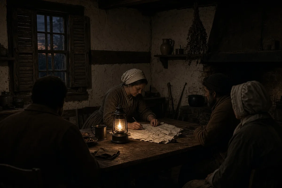 Tubman returned to the South thirteen times to organize groups for the Underground Railroad.