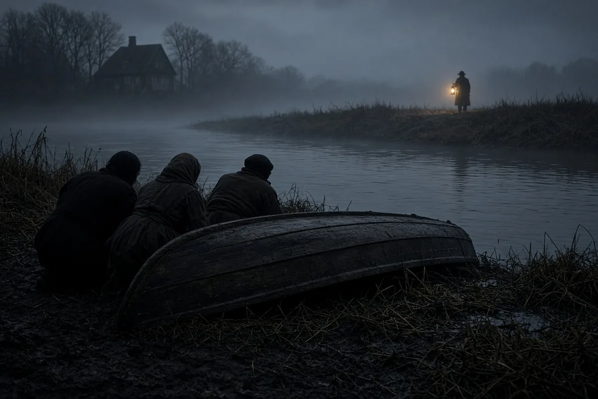 Tubman repeatedly crossed rivers and state lines to evade capture during the rescue journeys.