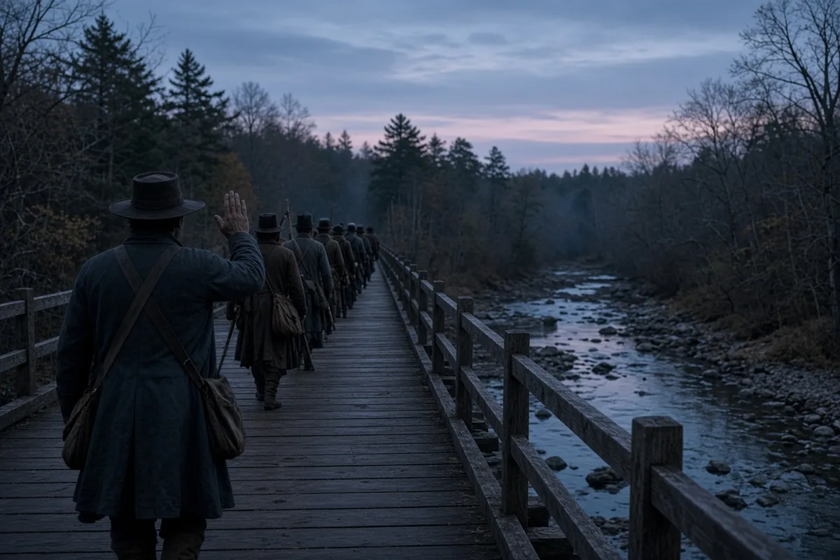 Her groups traveled at night and rested by day to avoid detection on the final stretches to freedom.