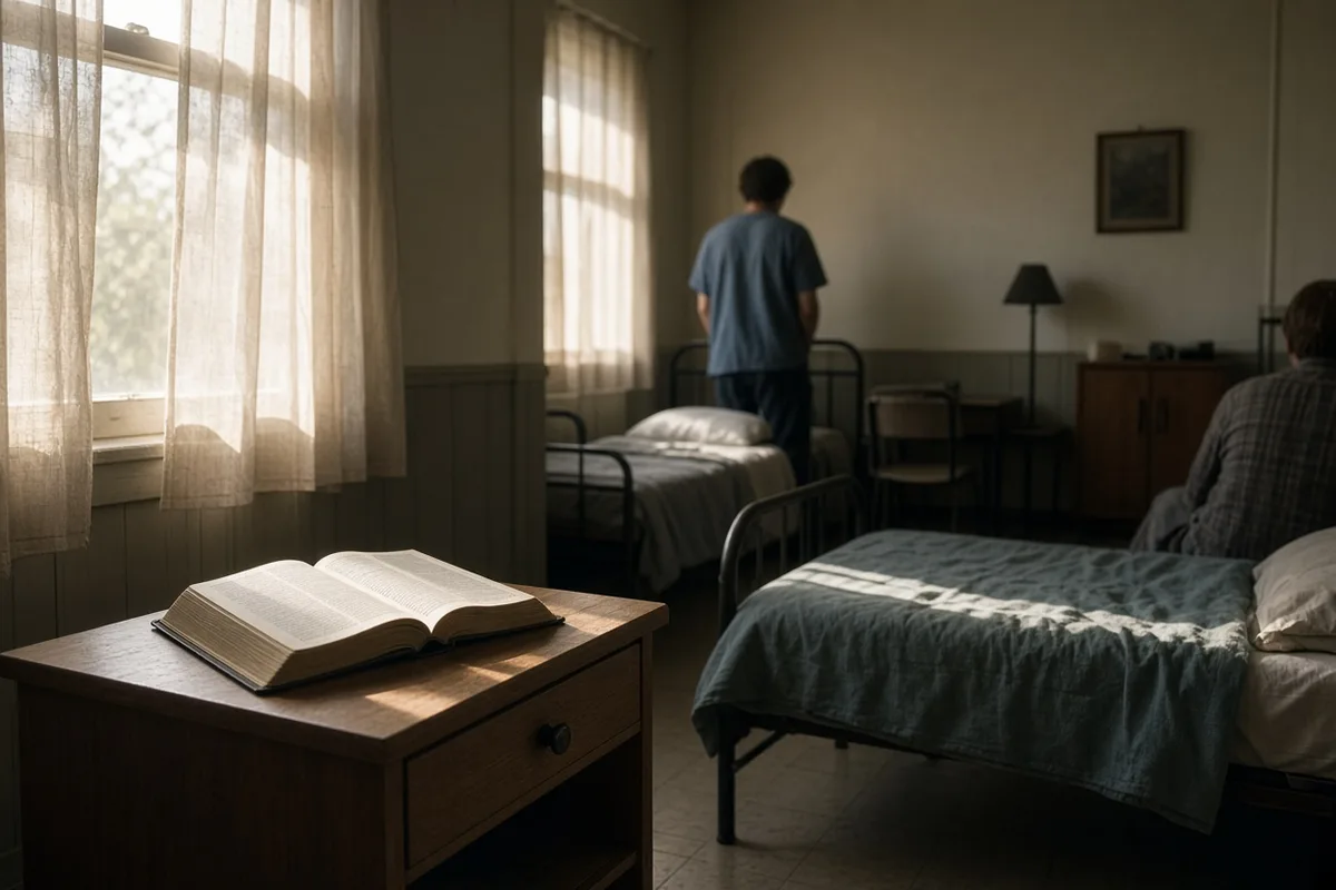 Cooper began reading Scripture daily during his rehab stay.