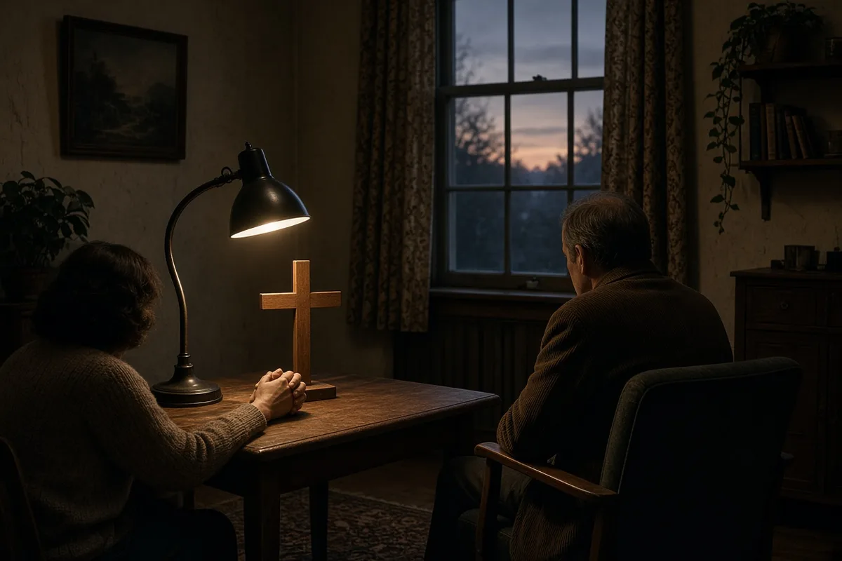 Cooper described turning to prayer and faith in Christ while in treatment.